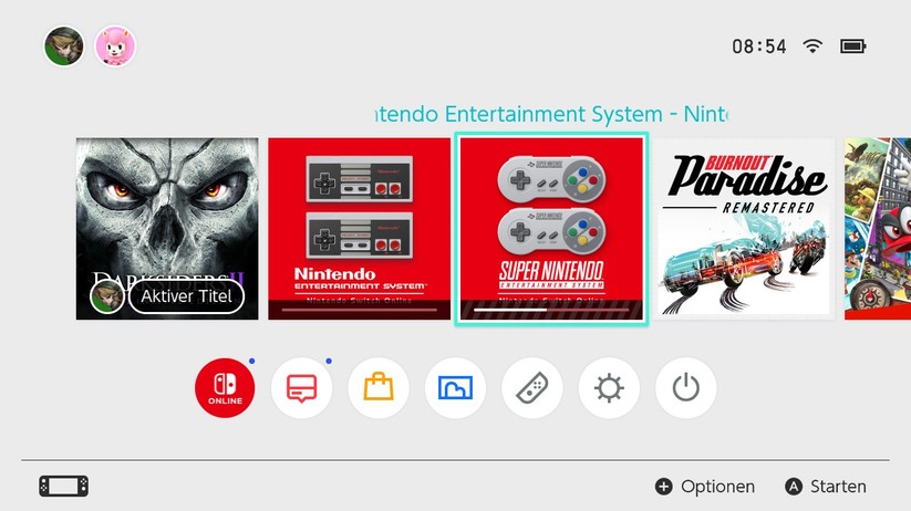 Nintendo Switch Online: Neben diversen Online-Dienste bekommt man auch zahlreiche SNES- und NES-Klassiker. Diese funktionieren ohne aktive Internetverbindung. 