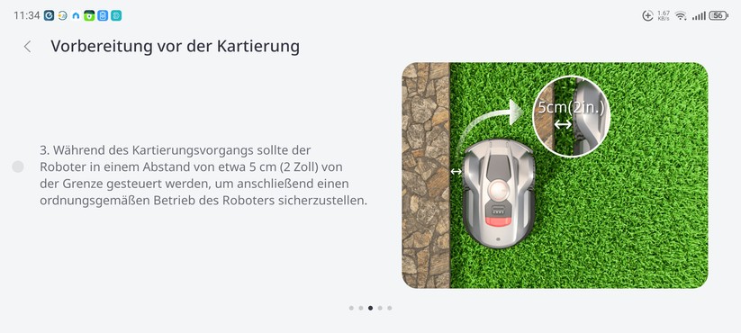  Inbetriebnahme und Kartierung