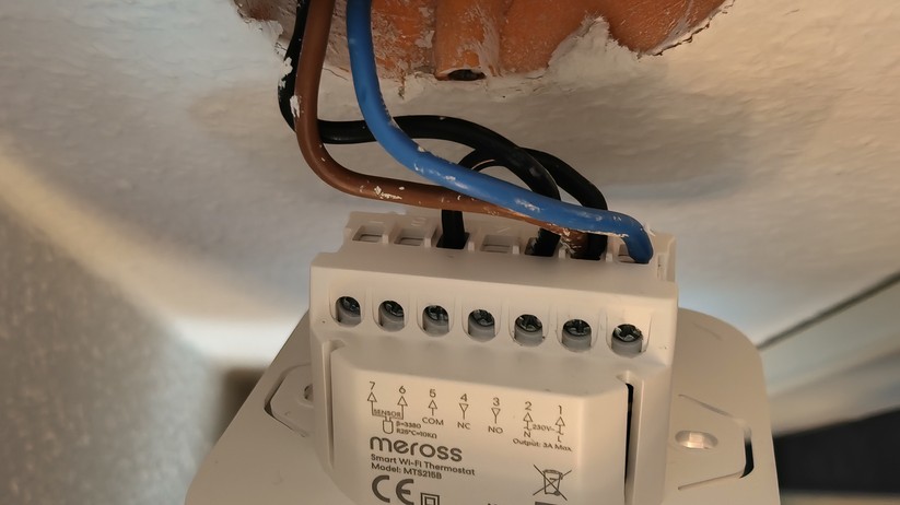 Meross MTS215B: WLAN-Thermostat für wassergeführte Fußbodenheizungen mit Matter-Unterstützung