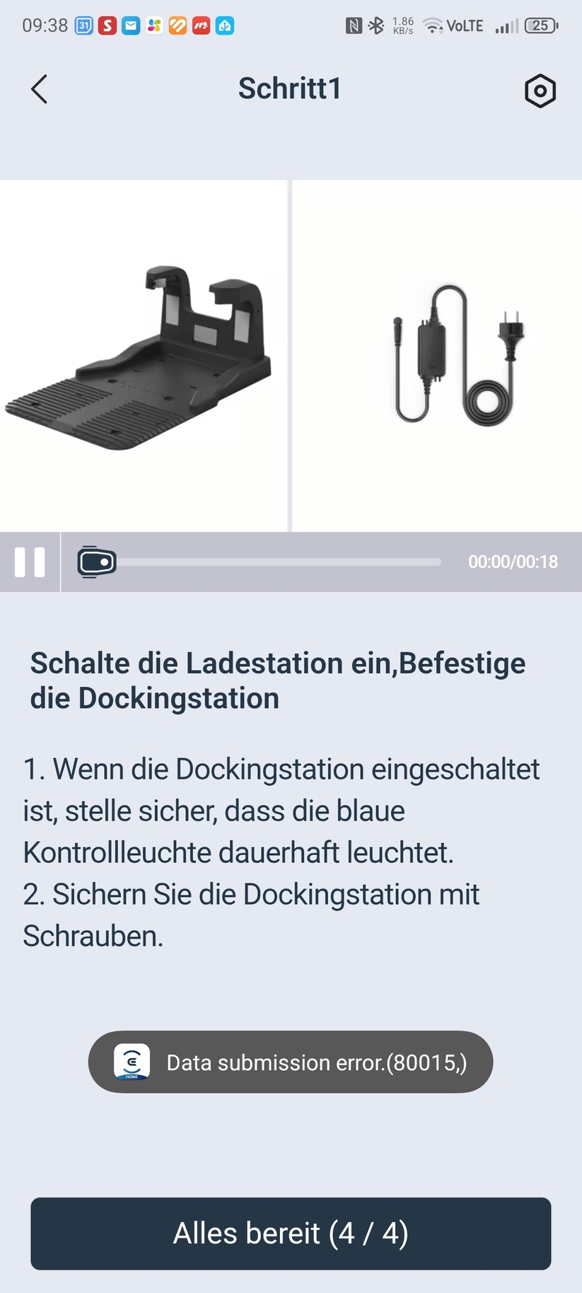 Ecovacs-App: Einrichtung 