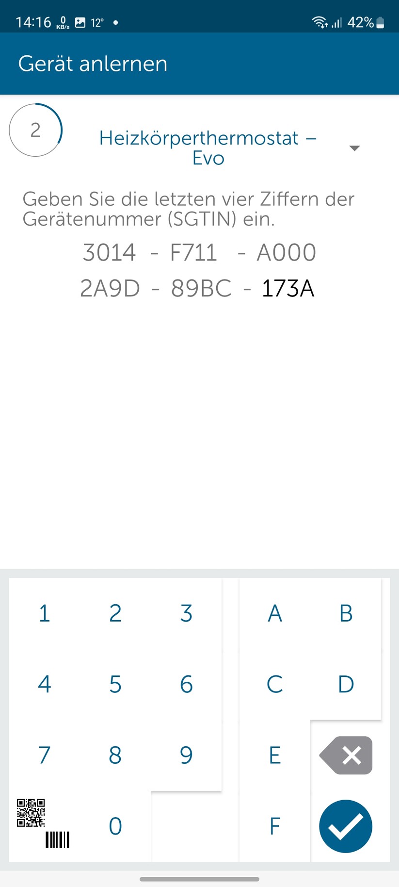  Inbetriebnahme mit App