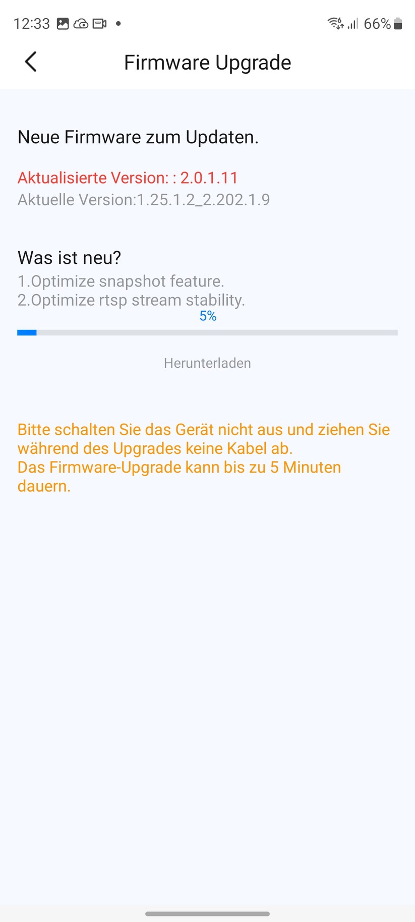 Foscam C5M 3K: Inbetriebnahme mit Foscam-App