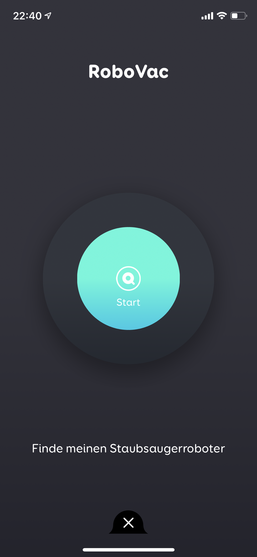 Finde-meinen-Staubsauger-Roboter-Funktion