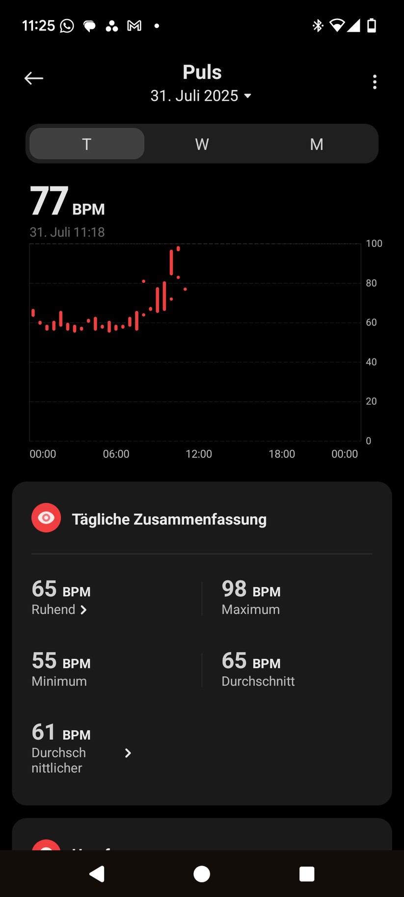 Xiaomi Smart Band 10 - Bilder App 