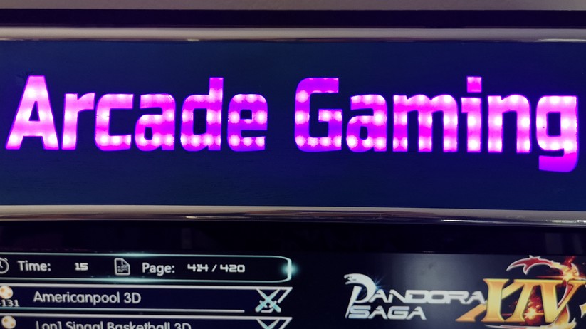 Arcade-Automaten im Retro-Look 