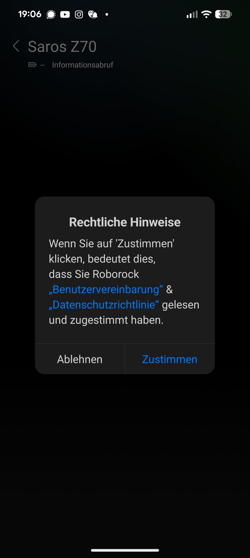 Roborock Saros Z70 – App & Einrichtung
