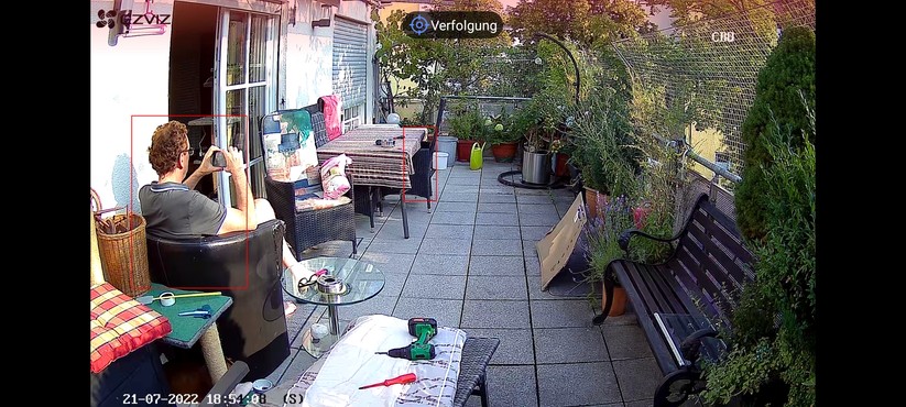 Ezviz CB8 2K: App, Einstellungen, Nachtsicht