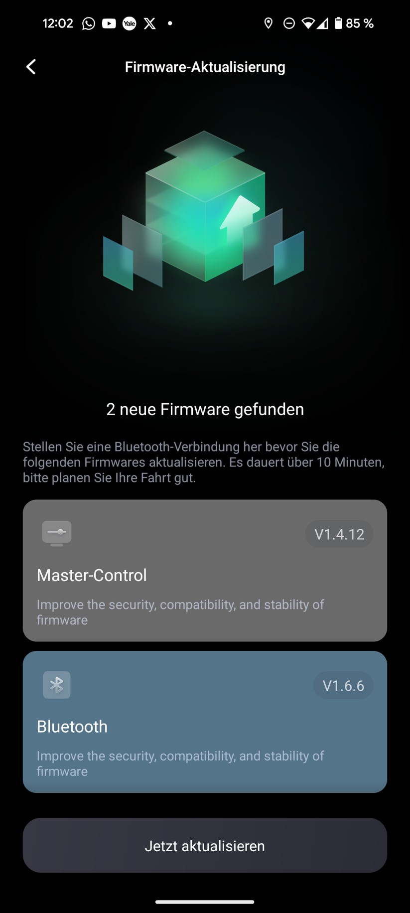 Ninebot Segway F2 Screenshot