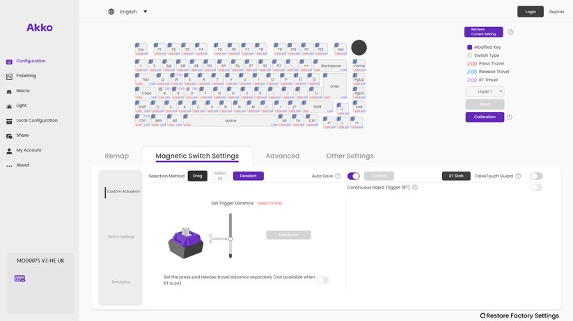 Akkogear Mod 007 HE Year of Dragon - Bilder App 