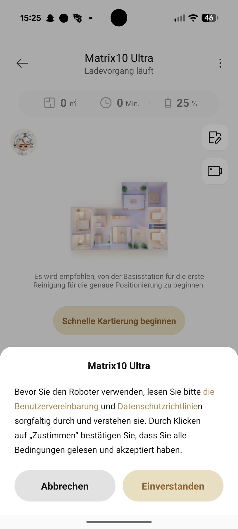 Dreame Matrix 10 Ultra – App & Einrichtung