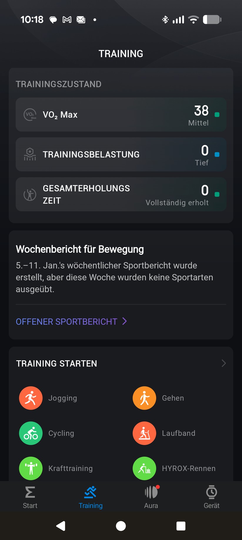 Amazfit Active 2 Square - App