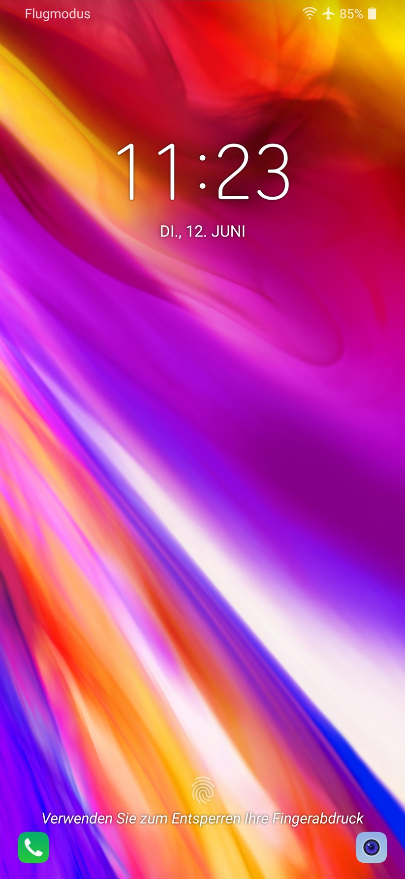 Bildschirmsperre ohne Benachrichtigungen