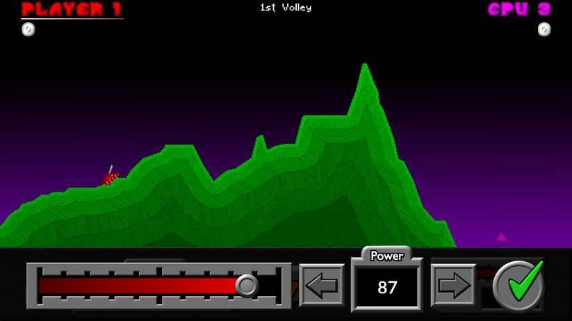 Pocket Tanks – Screenshot