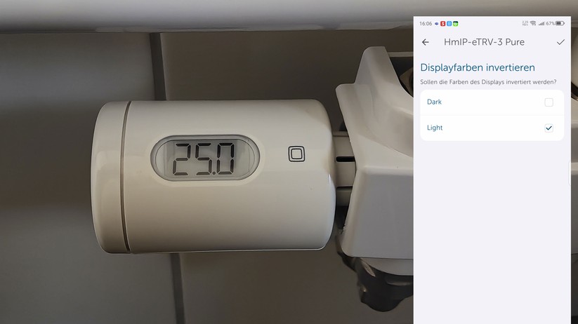  Displayfarben invertieren (Light)