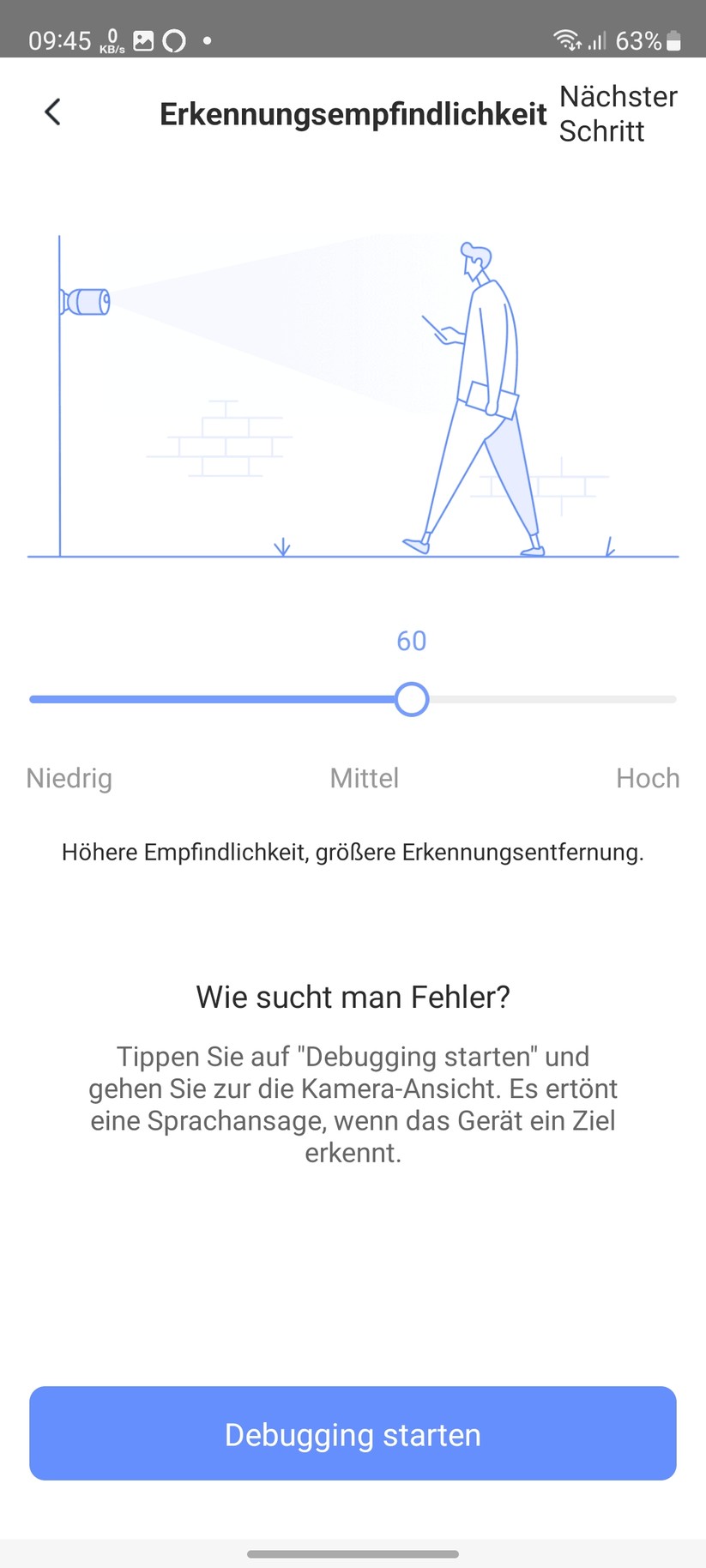 Ezviz EB3: Inbetriebnahme