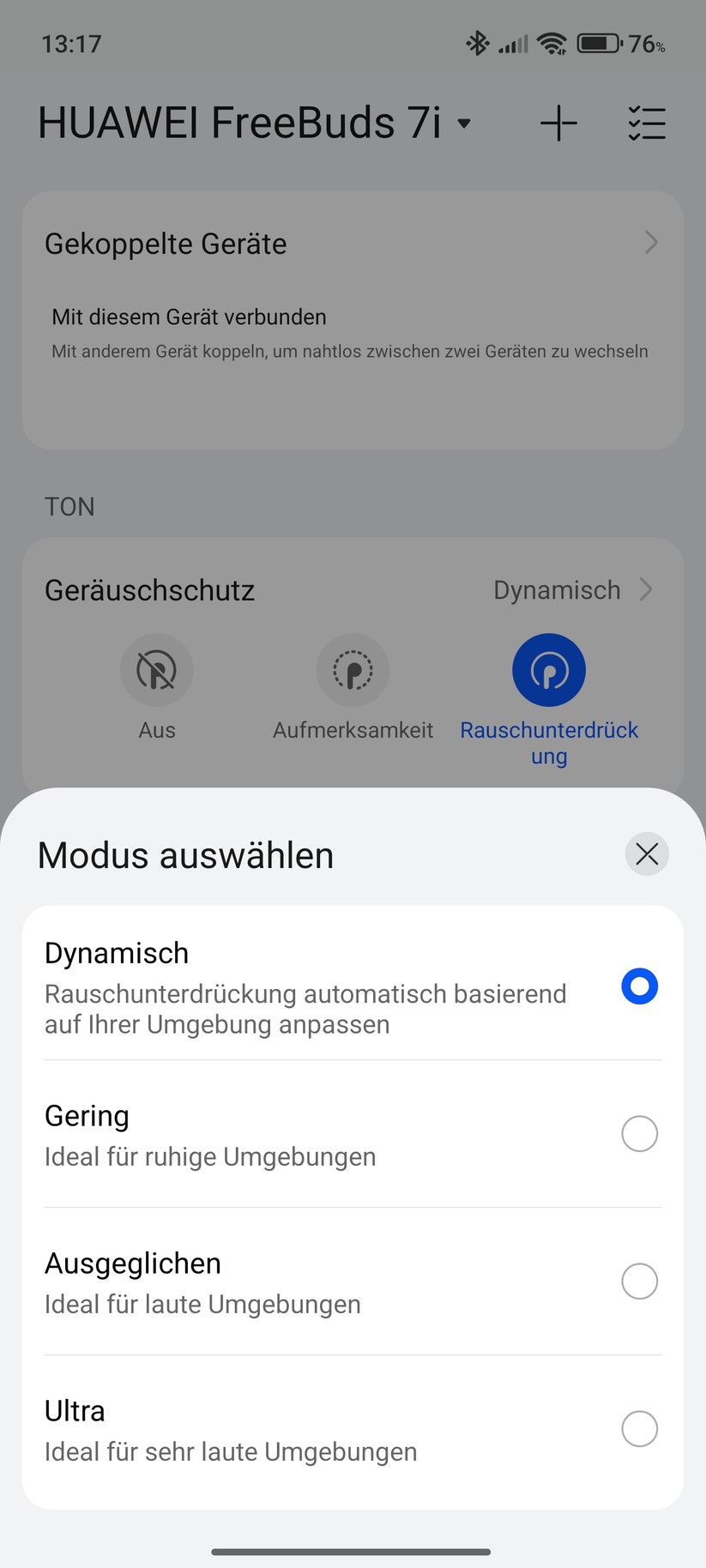 Huawei FreeBuds 7i Screensshots