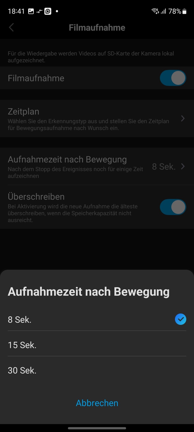 Reolink Argus PT Ultra: Einrichtung und Einstellungen mit mobiler App