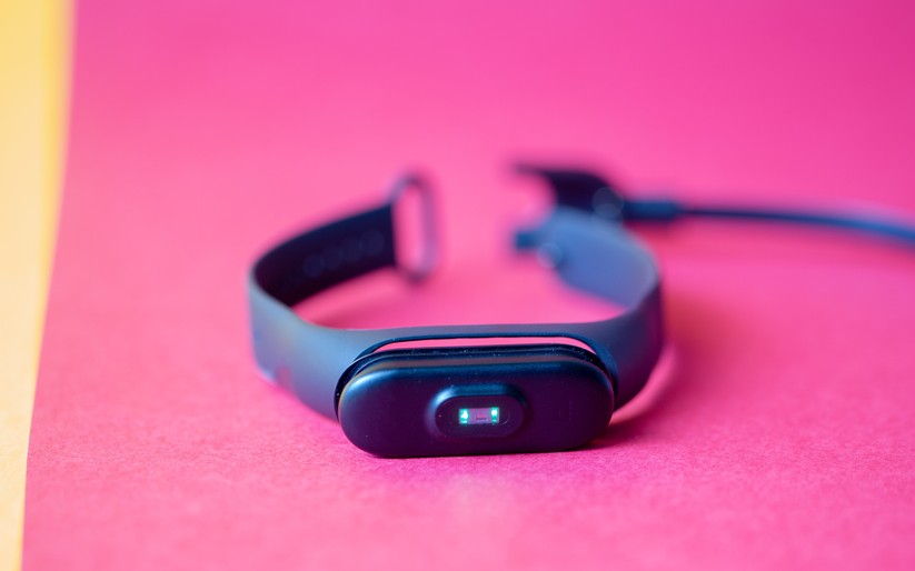 Der Pulsmesser am Mi Band 3. 