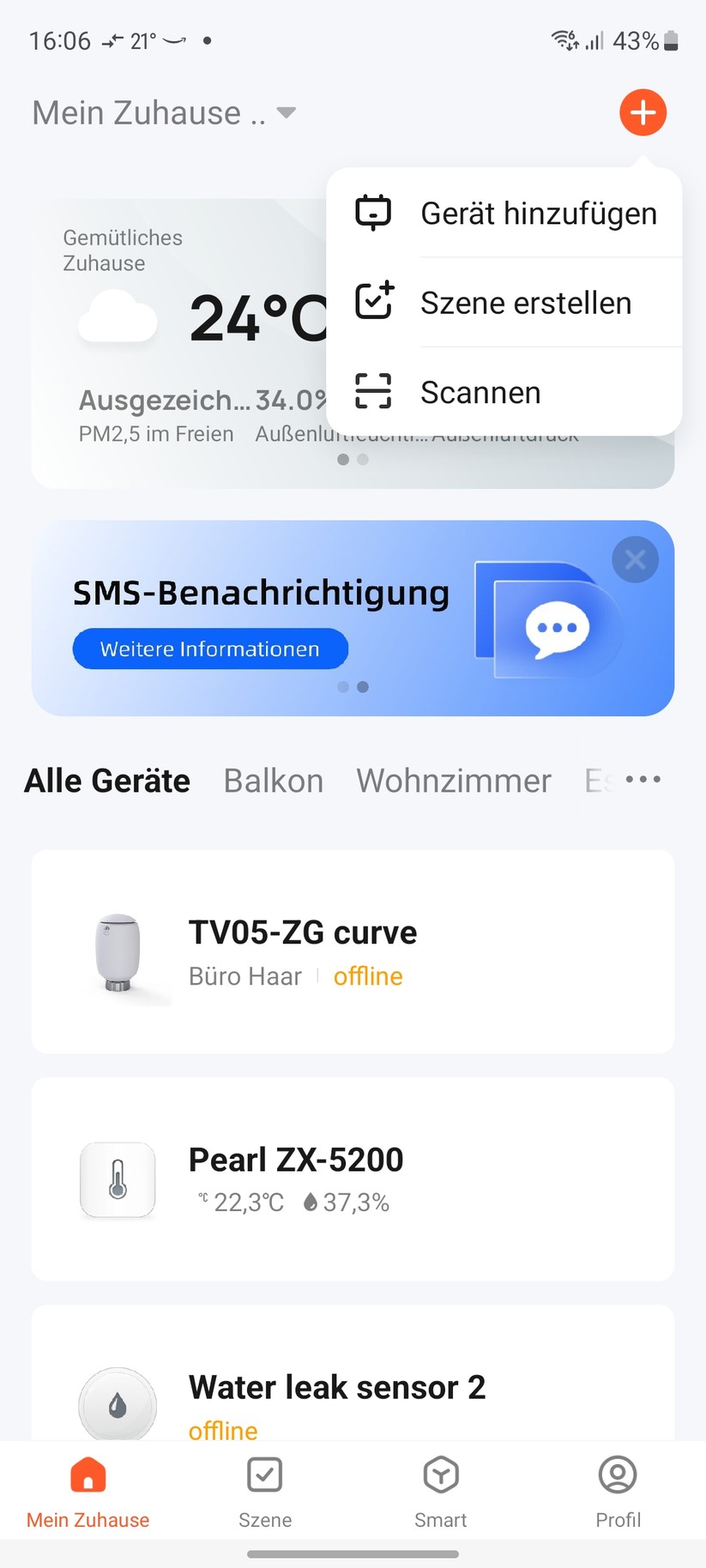 7Links IPC-300 (ZX5329): Einrichtung und Einstellungen mit Tuya-App