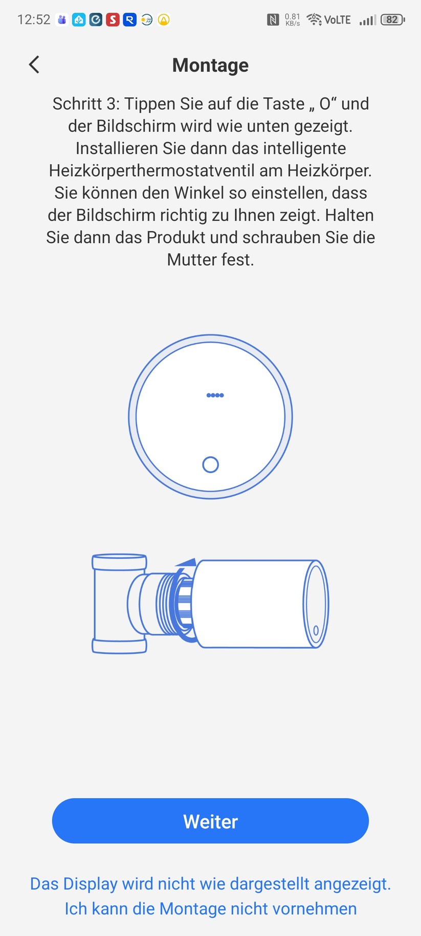 Heizkörperthermostat Meross MTS150HMA mit Matter-Hub MSH450: Set-up mit Meross-App