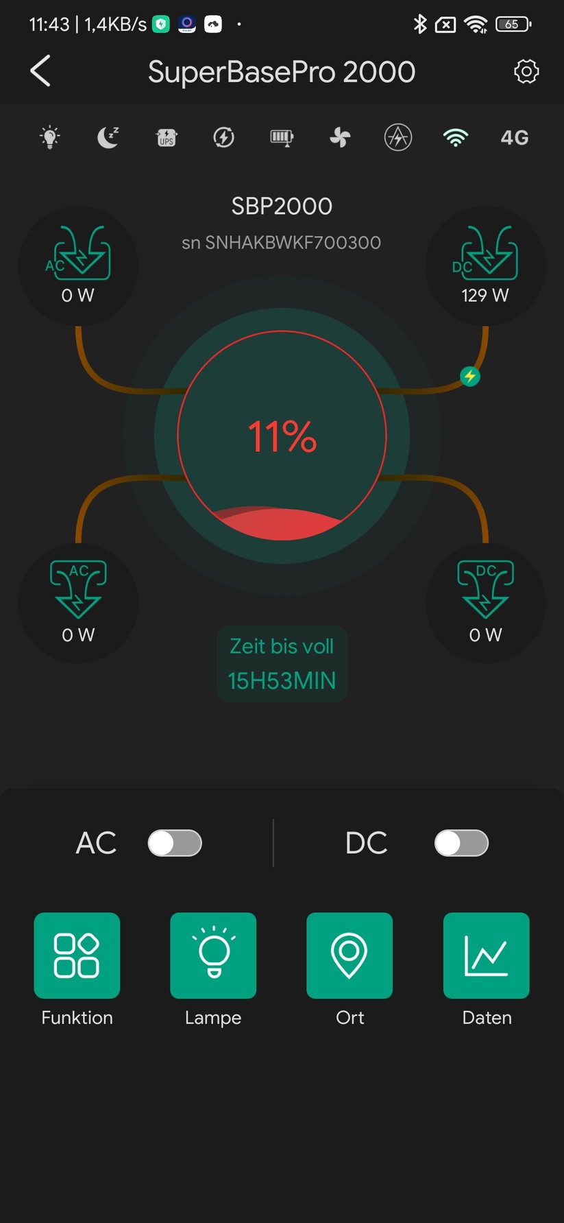 Zendure Superbase Pro: App