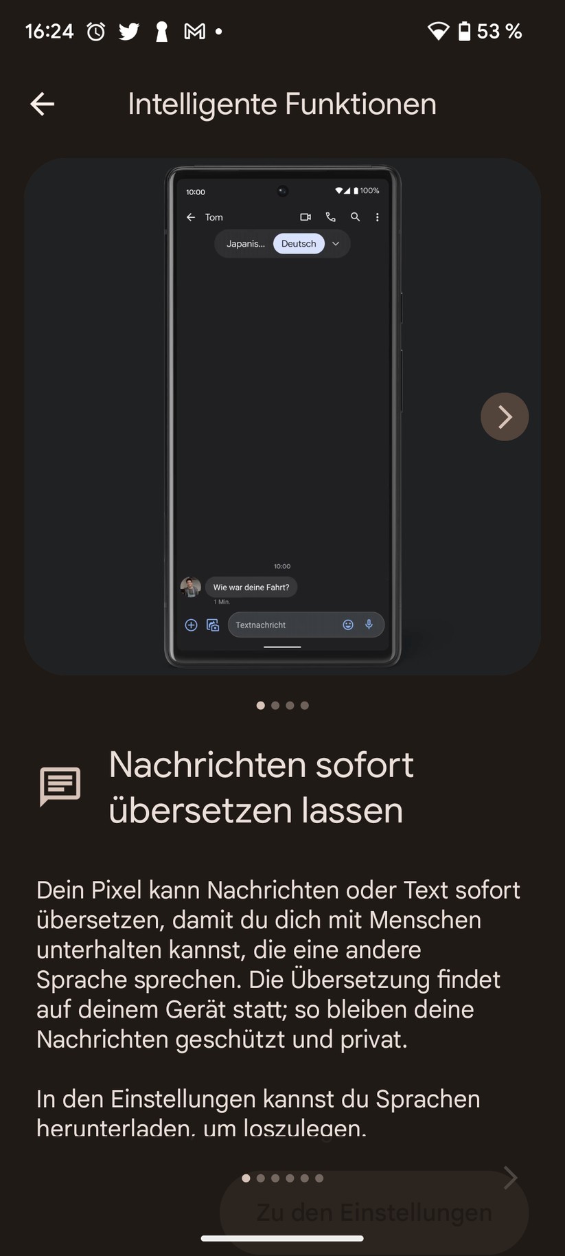 Google Pixel 7 Software-Funktionen