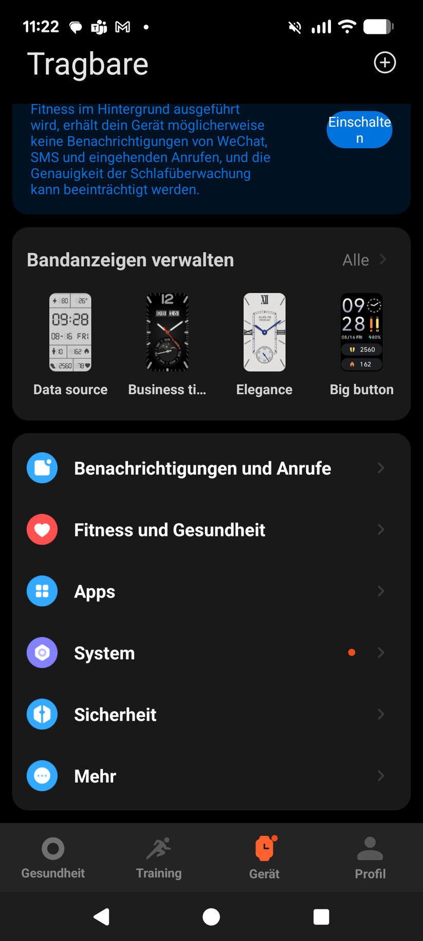 Xiaomi Band 9 Active - App