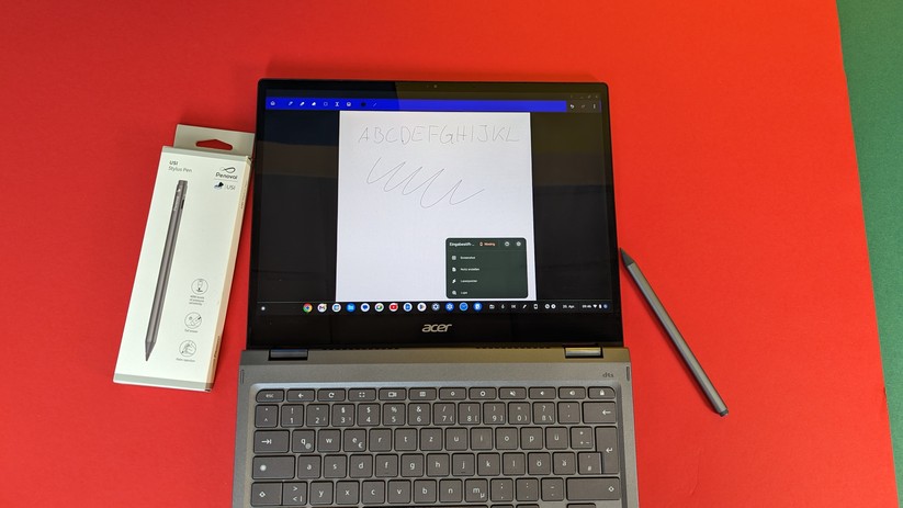 Chromebook mit Penoval USI Stylus