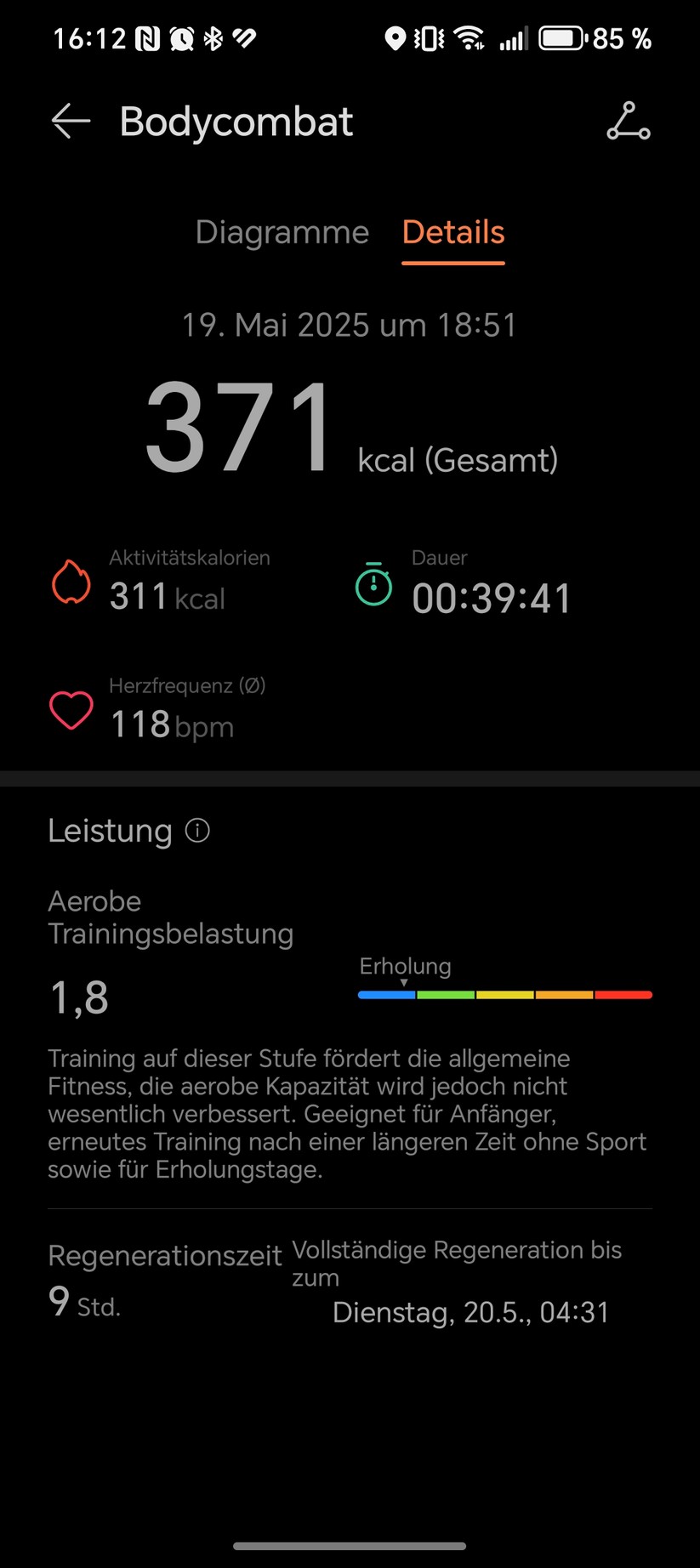 Huawei Watch 5 - Health App