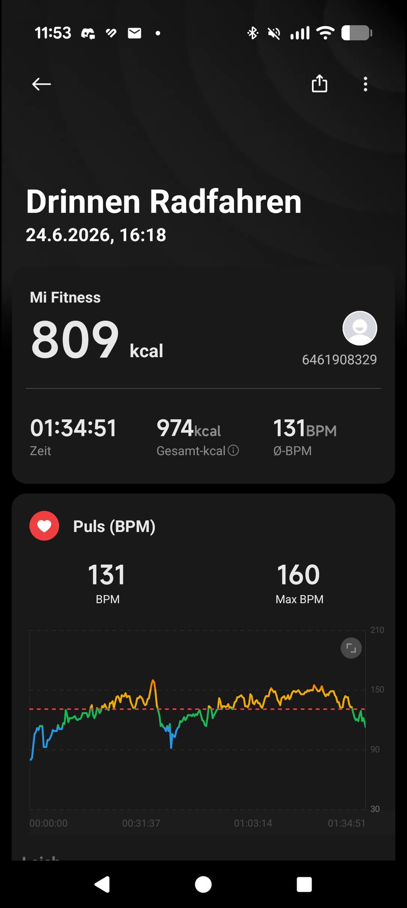 Mi Fitness App