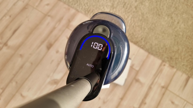 Das Display ist kleiner, aber ähnlich gut ablesbar wie bei Dreame