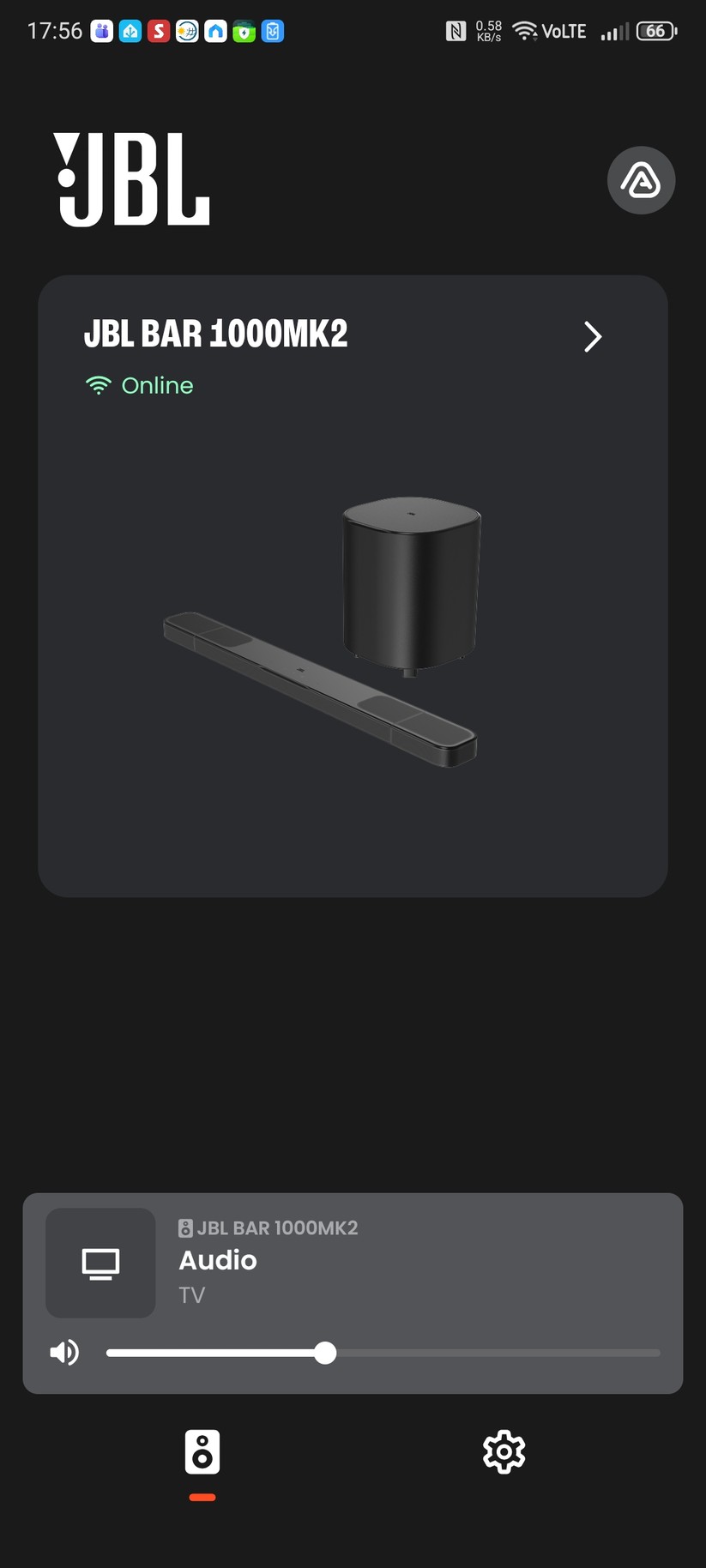 Mit der App JBL One wird die JBL BAr 1000MK2 eingerichtet.