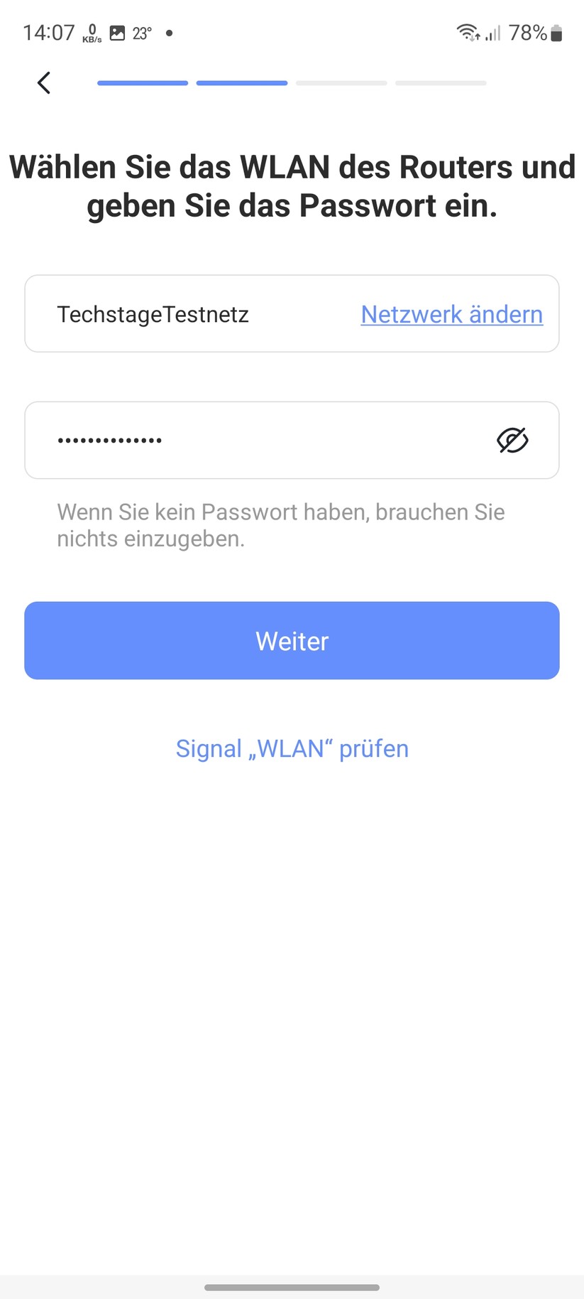 Ezviz C6 2K+: Einrichtung