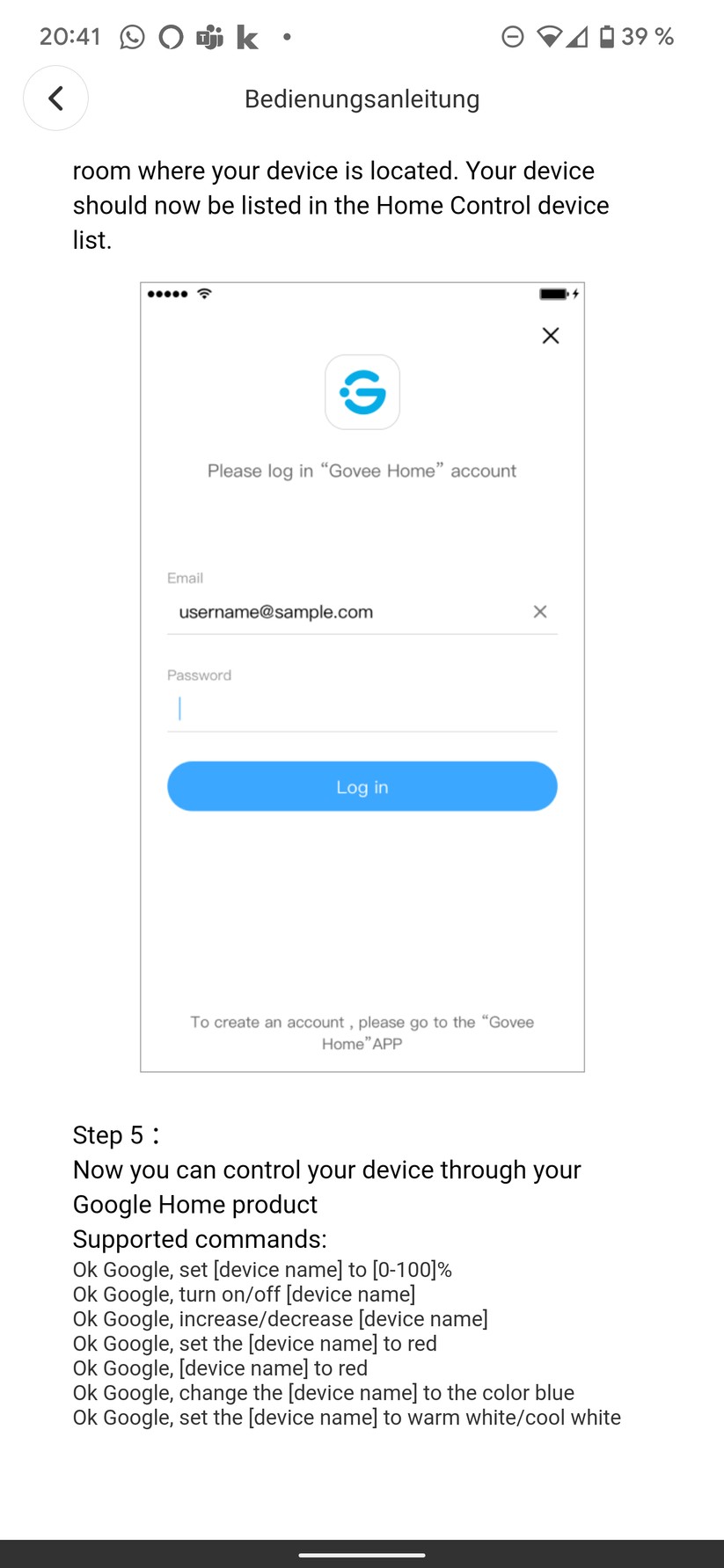 Govee App Screenshots