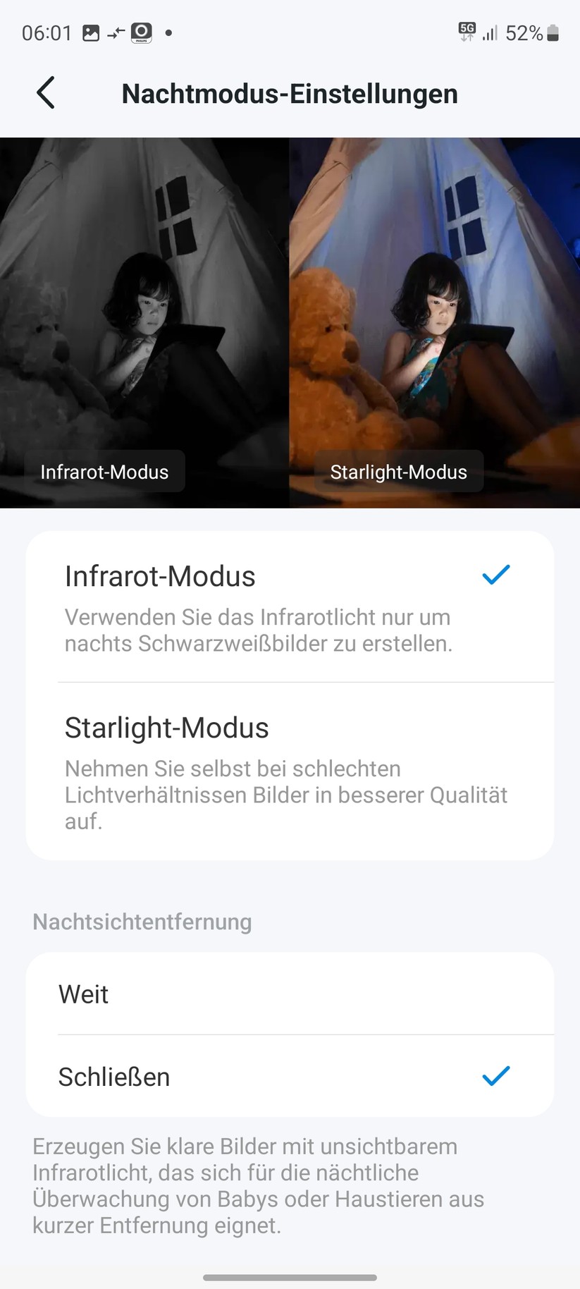 TP-Link Tapo C225: Einstellungen