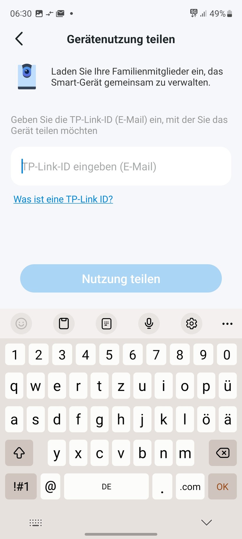 TP-Link Tapo C225: Einstellungen