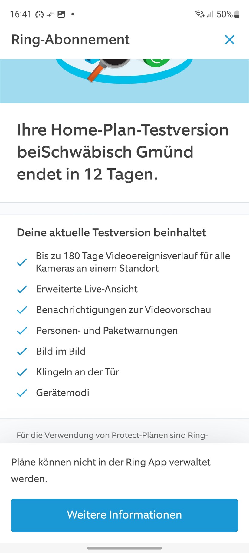 Die Ring-App erläutert nicht nur die Montage und Inbetriebnahme, sondern erklärt auch fast jede Funktion der Video-Türklingel – ideal für Anfänger.