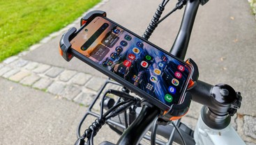 Glangeh Handyhalterung fr das Fahrrad im Test | heise online bestenlisten