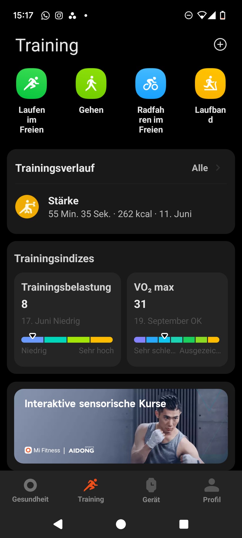 Xiaomi Smart Band 9 Pro - Bilder Mi Fitness App