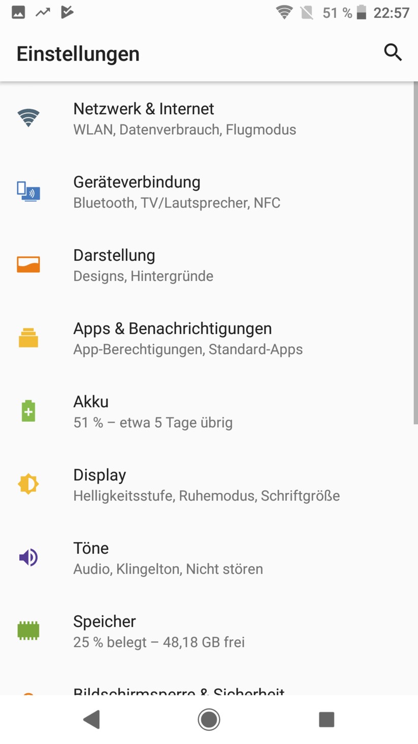 Einstellungen