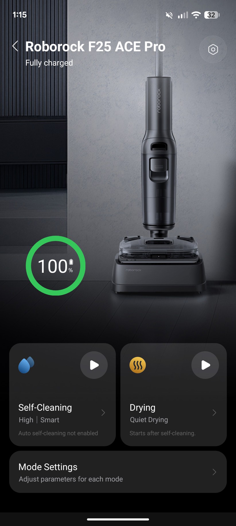 Roborock F25 Ace Pro - Bilder App 