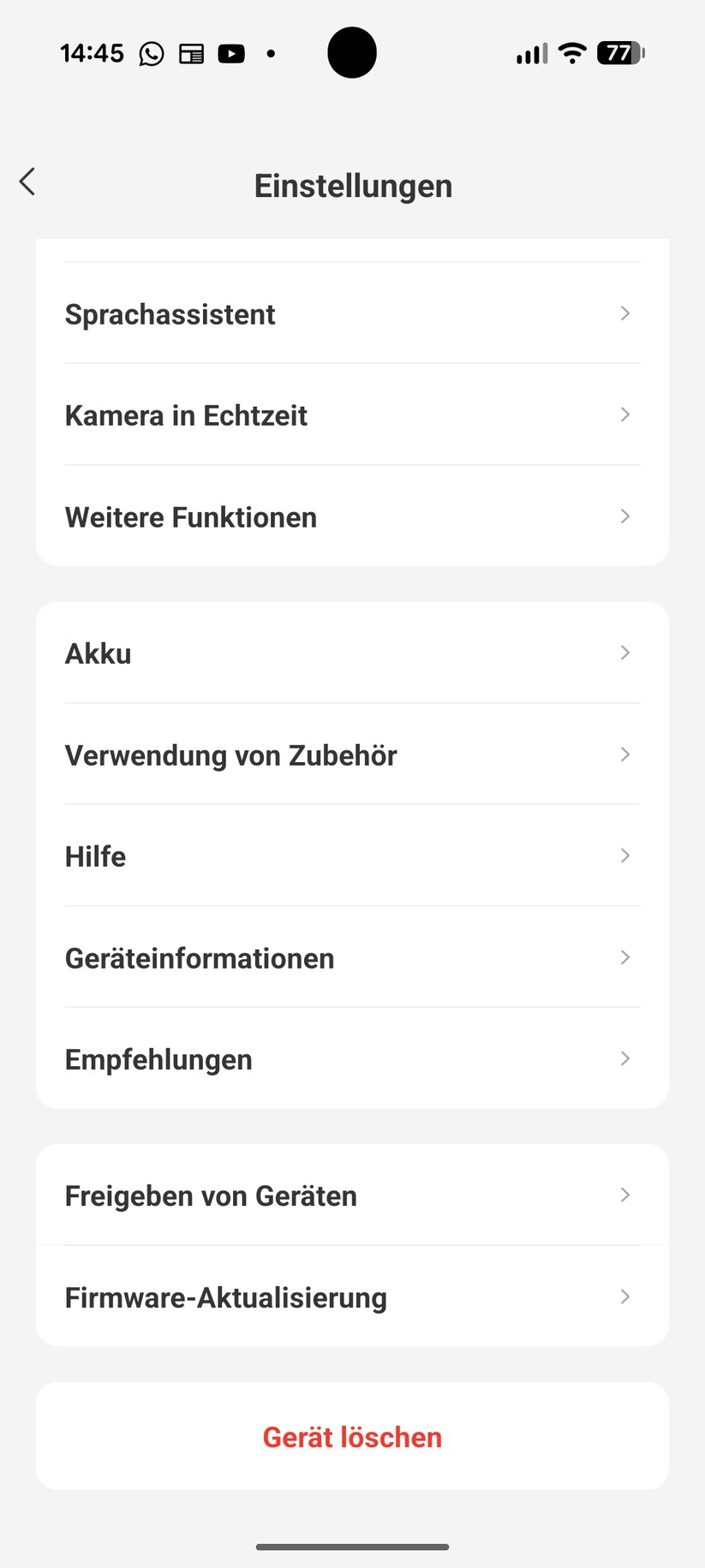 Mova P70 Pro Ultra – App & Einrichtung