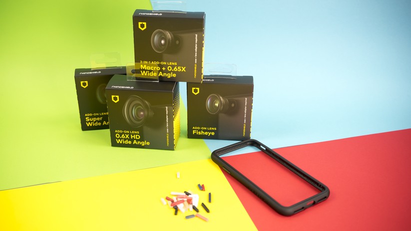 iPhone X: RhinoShield Mod und RhinoShield Add-On Objektiv