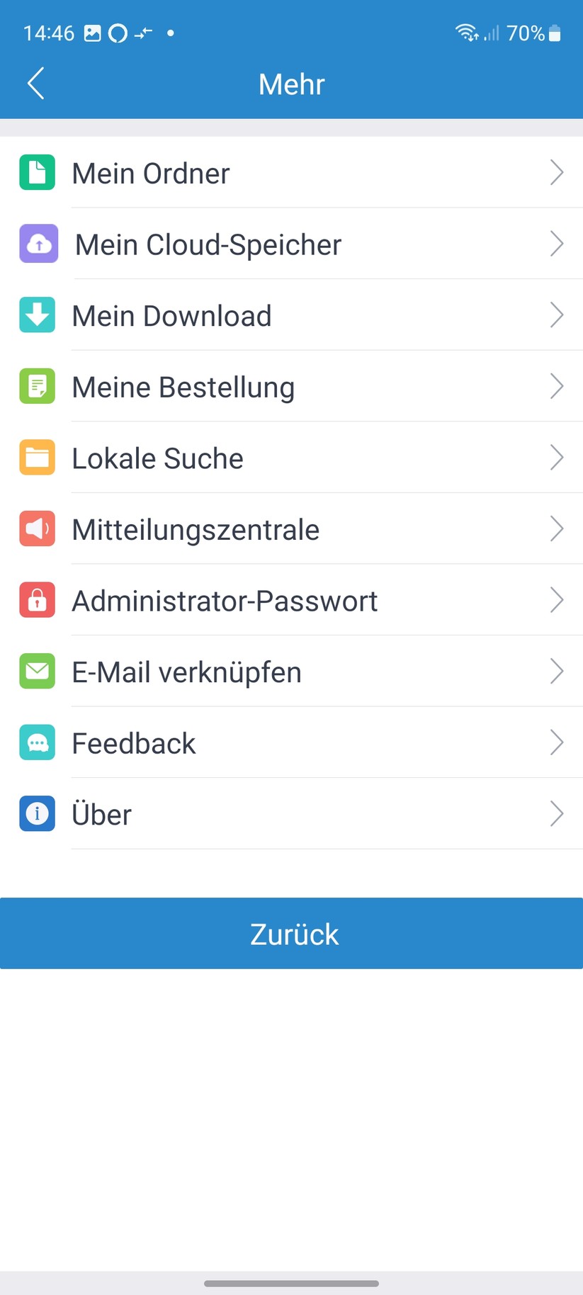 Myannke-App: Setup und Einstellungen