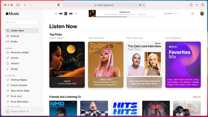Apple Music ist nahezu die einzige Option, um via Homepod Musik zu streamen.