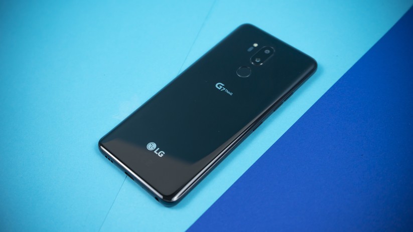 Das Gehäuse des LG G7 Thinq ist aus Glas und Metall.
