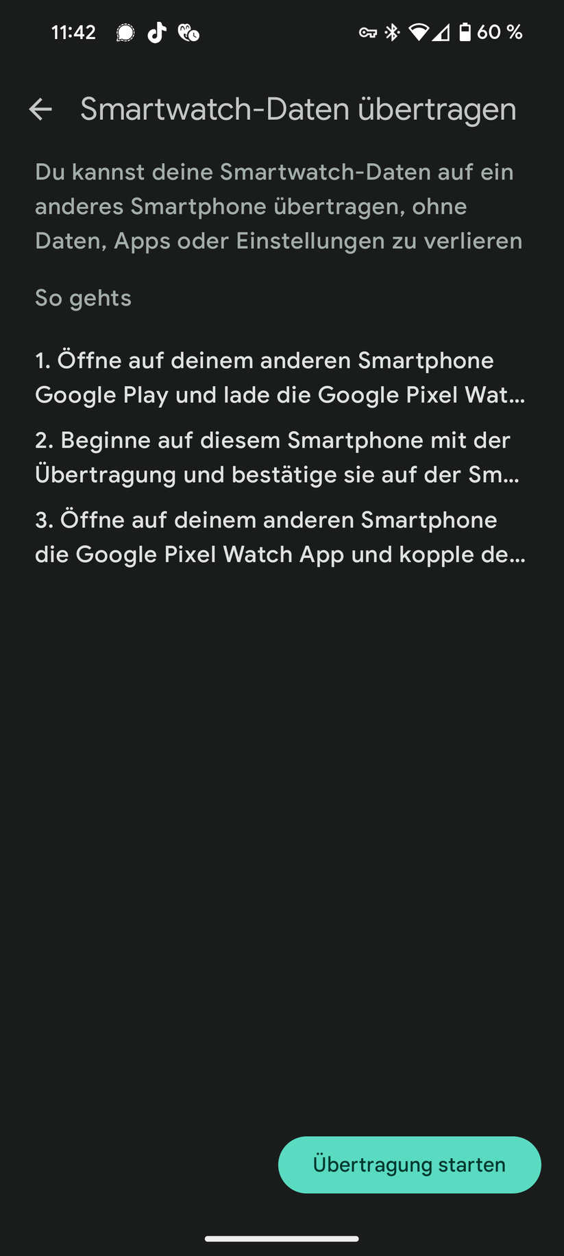 Verknüpfung mit dem Android-Smartphone und Backup-Funktion