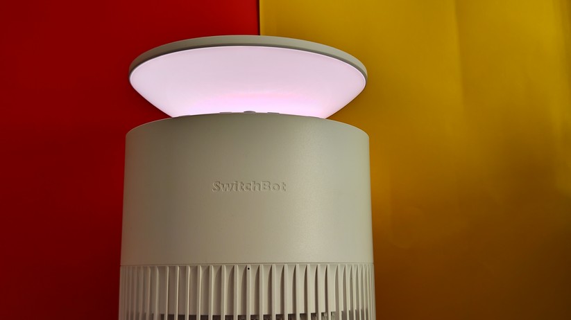 Switchbot Luftreiniger F6: kompakt, leise und Ambientebeleuchtung