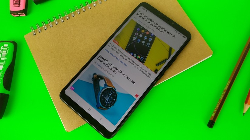 Das Display des Mi Max 3 ist knapp 7 Zoll groß.