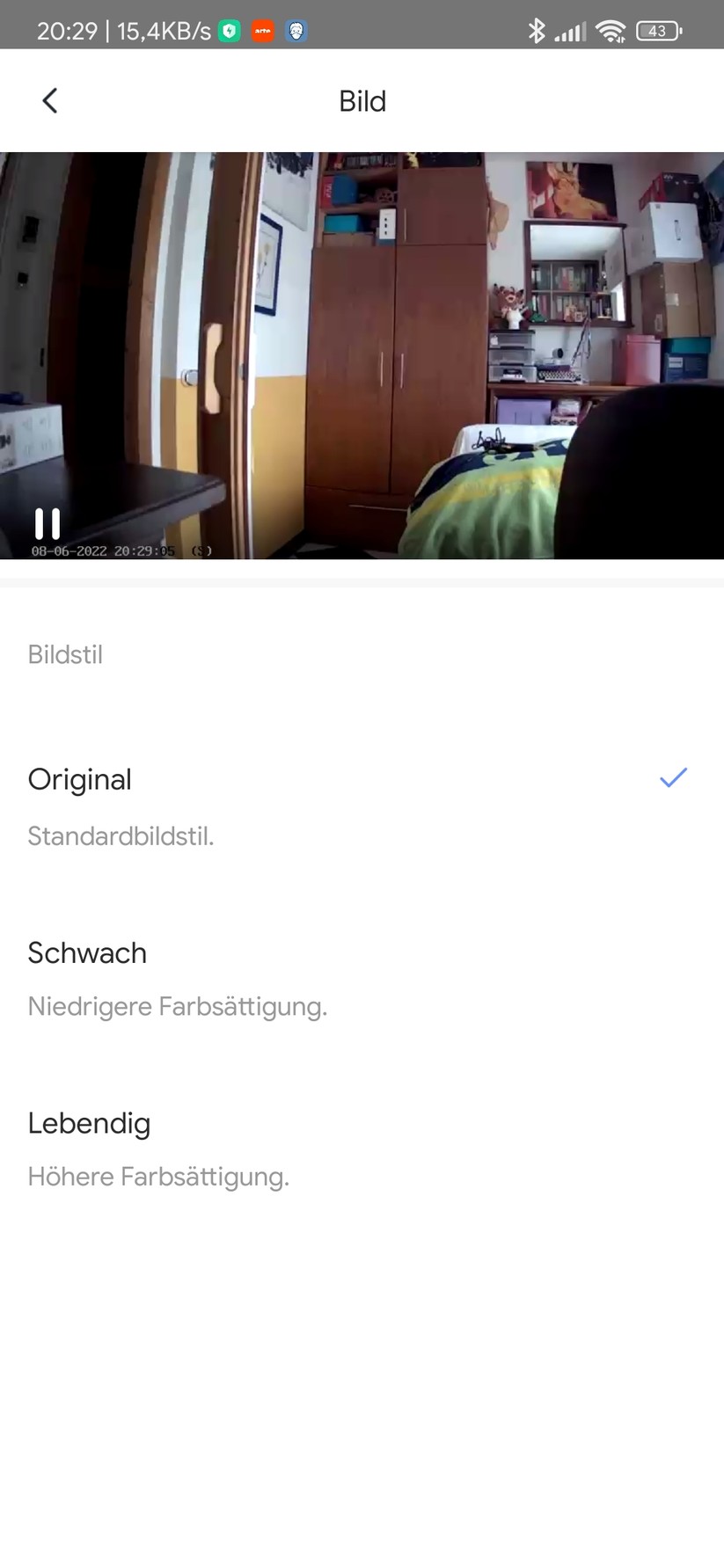 Ezviz BC2: App